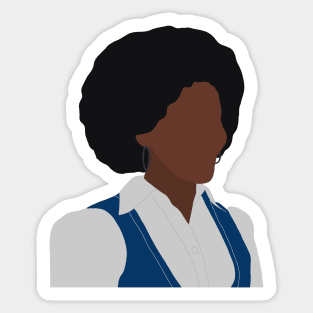 70s Monica Sticker